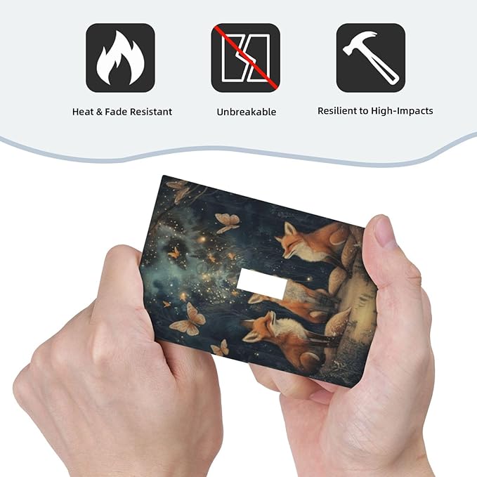 Decorative Art Light Switch Covers Foxes & Forest Single Toggle Wall Plate Decorative Switchcover Electrical Switchplate for Home Decor
