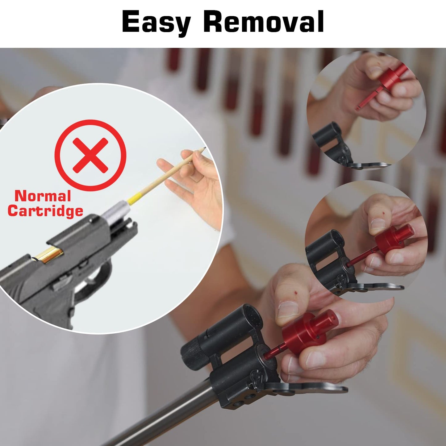 Accurize Advanced Cal .22lr, .223 Rem Laser Training Cartridge, Lasts 30,000 Rounds, Easy Removal & Battery Change, Fires Every Time, Pinpoint Accuracy