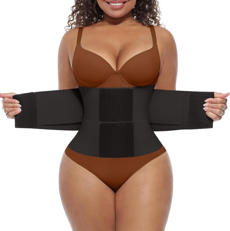 Waist Trainer for Workout | Tummy Control Body Shaper - Adjustable Trimmer Belt for Men & Women