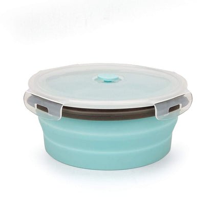 CARTINTS 1200ml Large Collapsible Food Containers Silicone Lunch Containers Silicone Leftover Food Containers, Ideal for Camping Travel, 3Pack