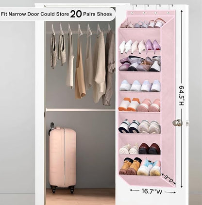 SLEEPING LAMB Over The Door Shoe Organizer