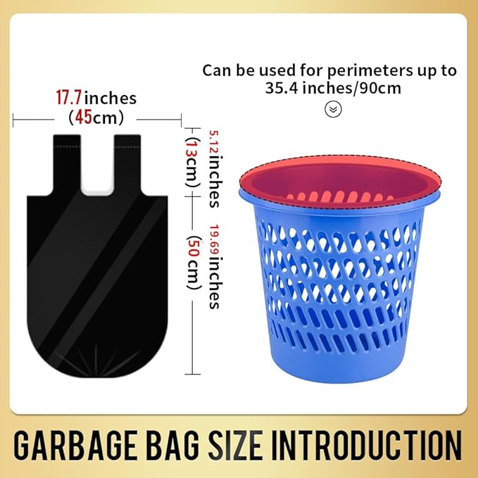 Small Trash Bags 240 Count Garbage Bags SWIHELP Waste Basket Liners
