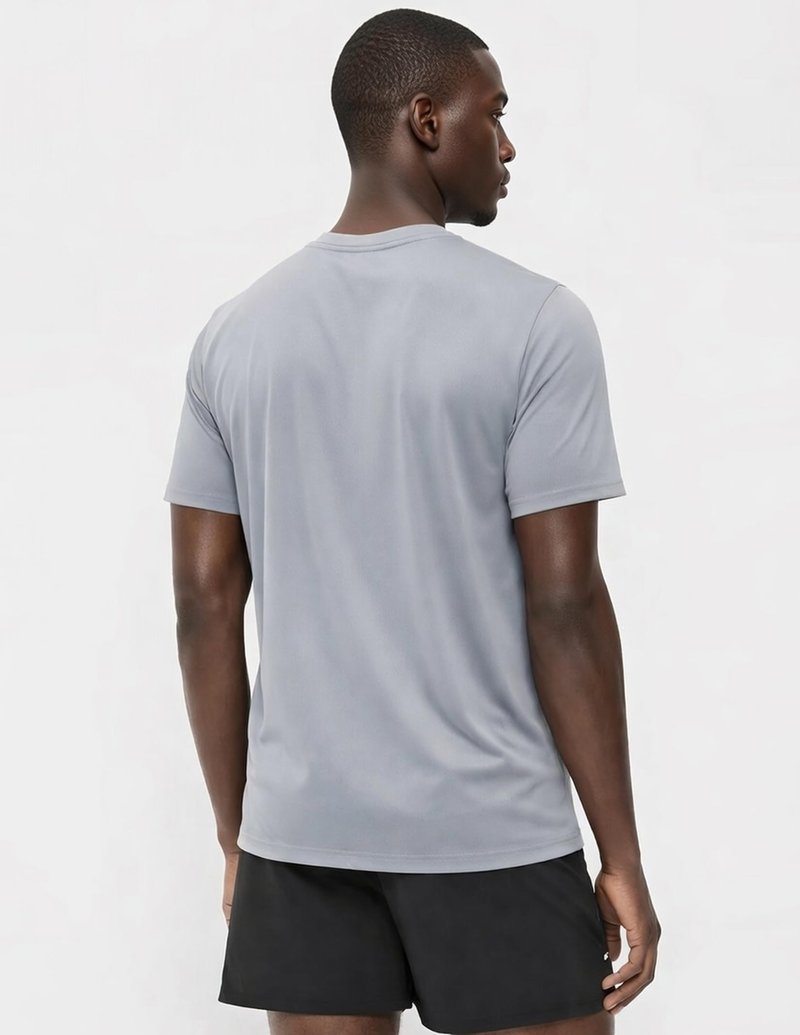 5 Pack Men’s Active Quick Dry Crew Neck T Shirts | Athletic Running Gym Workout Short Sleeve Tee Tops Bulk (Set 6, Medium)