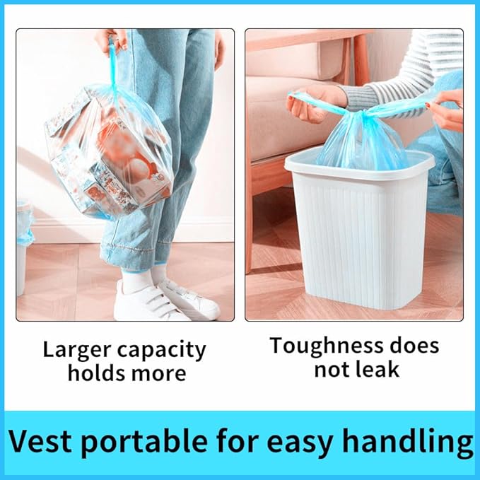 Small Trash Bags 240 Count Garbage Bags SWIHELP Waste Basket Liners