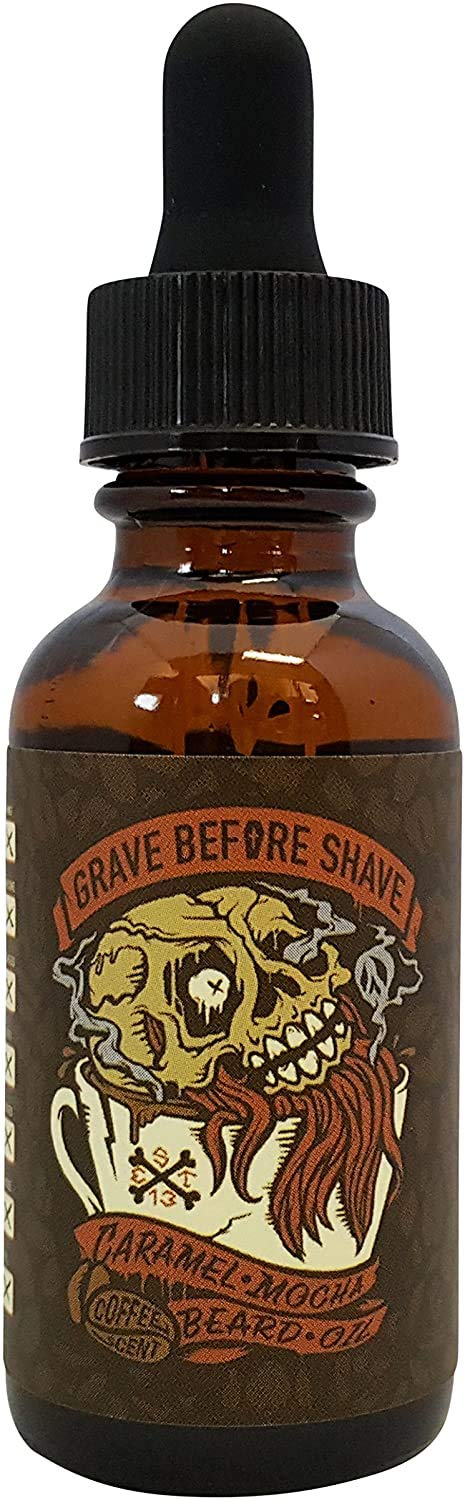 Grave Before Shave Beard Oil (Cigar Blend) 4 oz. Bottle