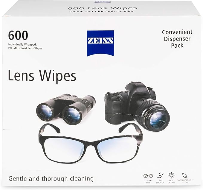 ZEISS Pre-Moistened Lens Cleaning Wipes