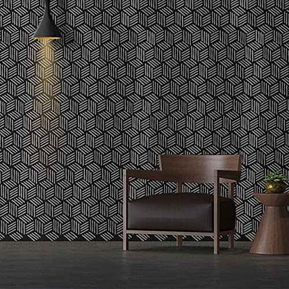 9 Pieces 12 x 12 Inch Geometric Wall Stencils Herringbone Geometric Wall Templates Painting Stencils Reusable Art Modern Tile Stencil for Painting on Walls Floor Canvas Wood Furniture
