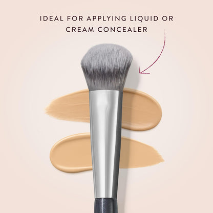 BK BEAUTY BRUSHES - ANGIE HOT & FLASHY A506 CONCEALER - Viral "Kitten Paw" Face Brush - Under-Eye Concealing and Contouring - Makeup Brushes