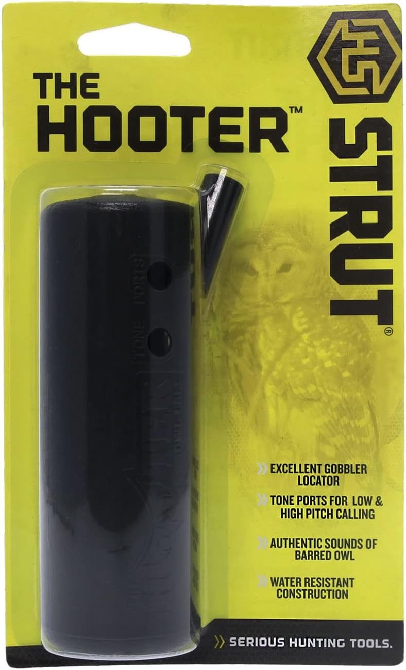 Realistic Hooter Owl Locator Call - Water-Resistant Design for Effective Hunting | Perfect for Outdoor Enthusiasts