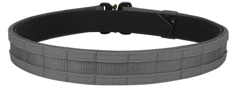 KRYDEX Quick Release Rigger MOLLE Belt 1.75 Inch Inner & Outer Tactical Heavy Duty Belt (WG, Large)
