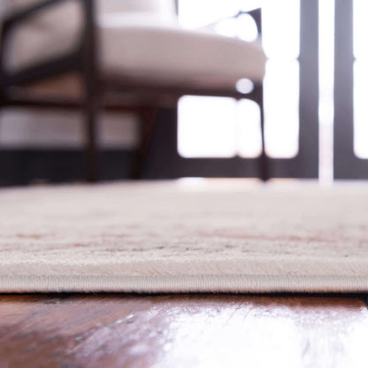 Unique Loom Rushmore Collection Area Rug - Lincoln (6' x 9' Oval, Cream/ Beige)