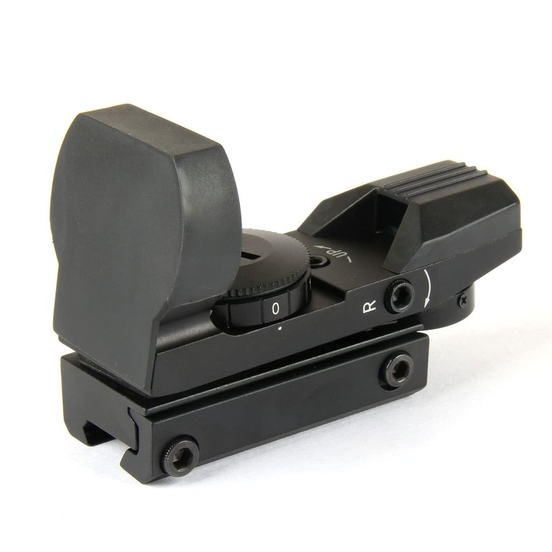 TACFUN Red Reflex Sight with 4 Reticles, 3/8" Dovetail Mount