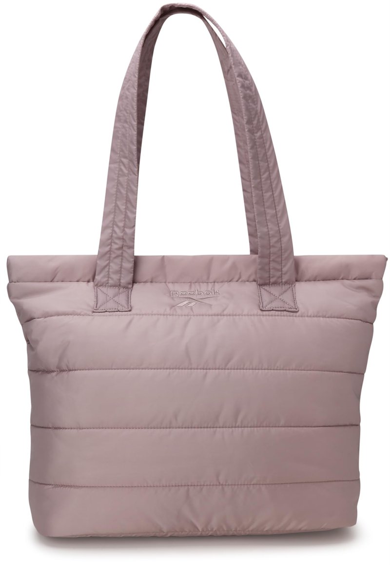 Reebok Womens Tote Bag - Lightweight Carry On Puffer Quilted Tote Bag for Travel Work Travel and Daily Essentials, Size One Size, Beatrice Latte