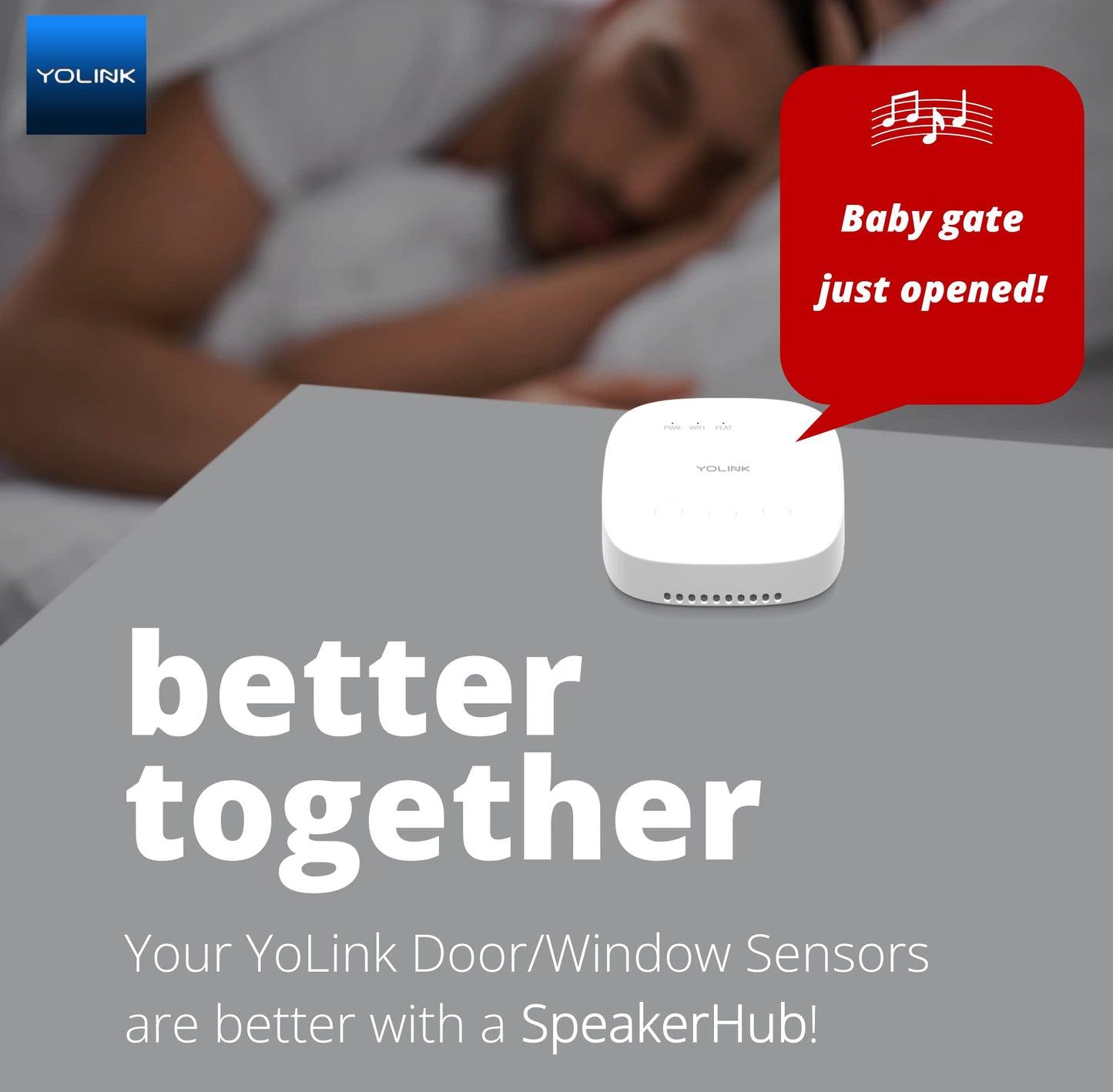 YoLink LoRa Smart Door & Window Sensor: Up to 1/4 Mile Open-Air Range, Door Left-Open Reminders, up to 5 Year Battery Life, Alexa, IFTTT, Home Assistant, Home Security, Hub Required