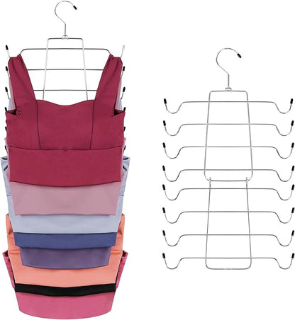 ZEDODIER 3 Pack Tank Top Hanger Space Saving, Bra Hangers