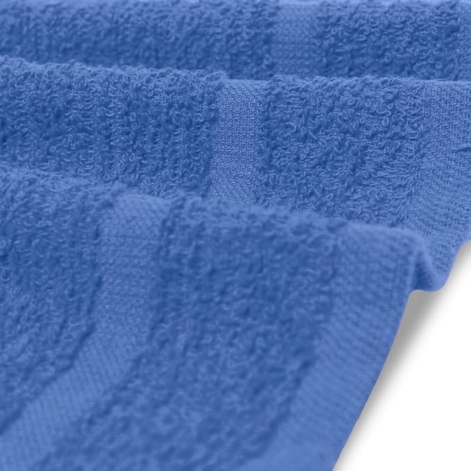Avalon Towels Cotton Washcloths – Size 12x12 Inches, 100% Ring Spun Cotton