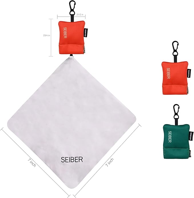 SEIBER Eyeglass Cleaning Microfiber Cloth -