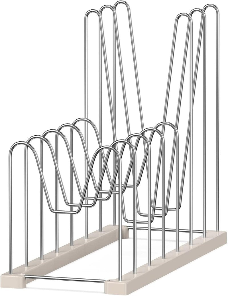 Reusable Bag Drying Rack - Silicone & Ziploc Bag Organizer | Bottle Dryer for Gloves, Glasses, Pan Lids & Cutting Boards