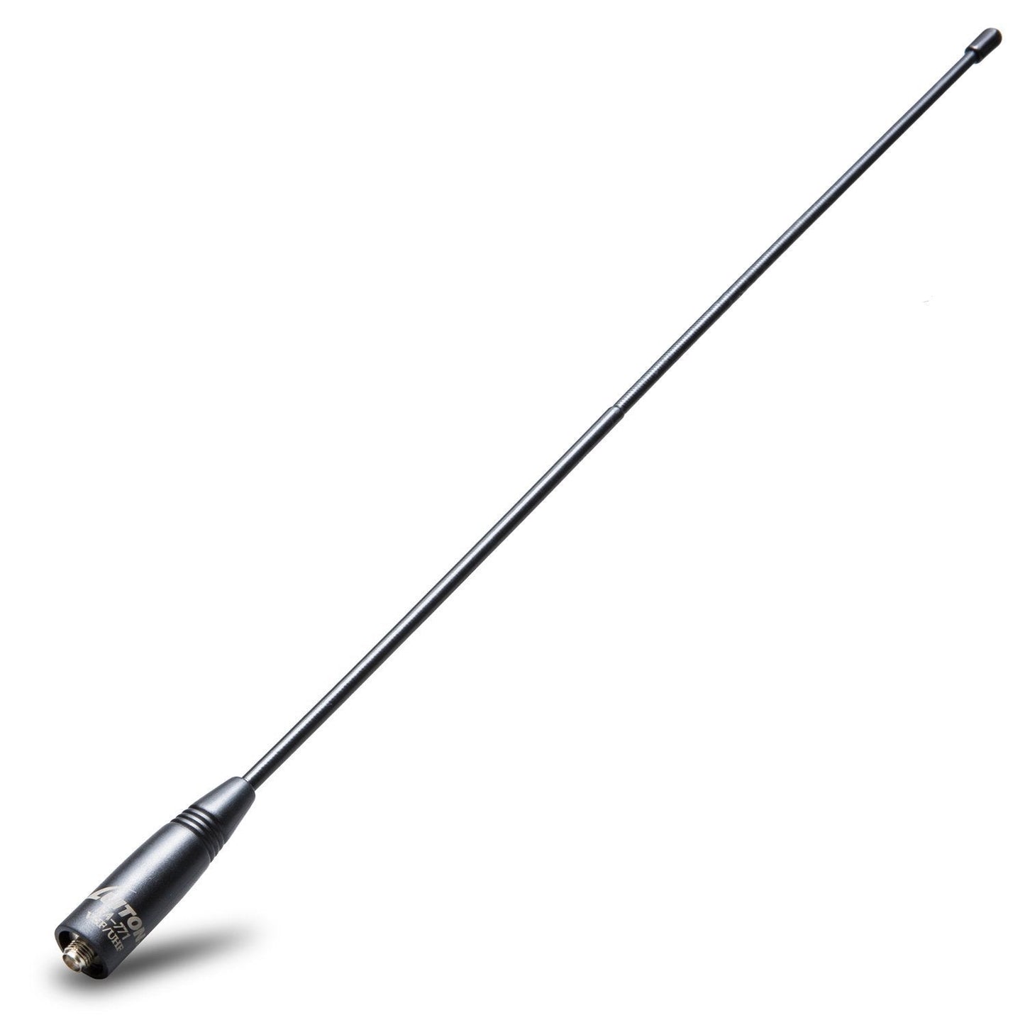 Radio Antenna for BaoFeng UV-5R/888S Long Range Walkie Talkie Antenna 15.6-Inch Whip VHF/UHF (144/430Mhz) Antenna SMA-Female（1 Pack）
