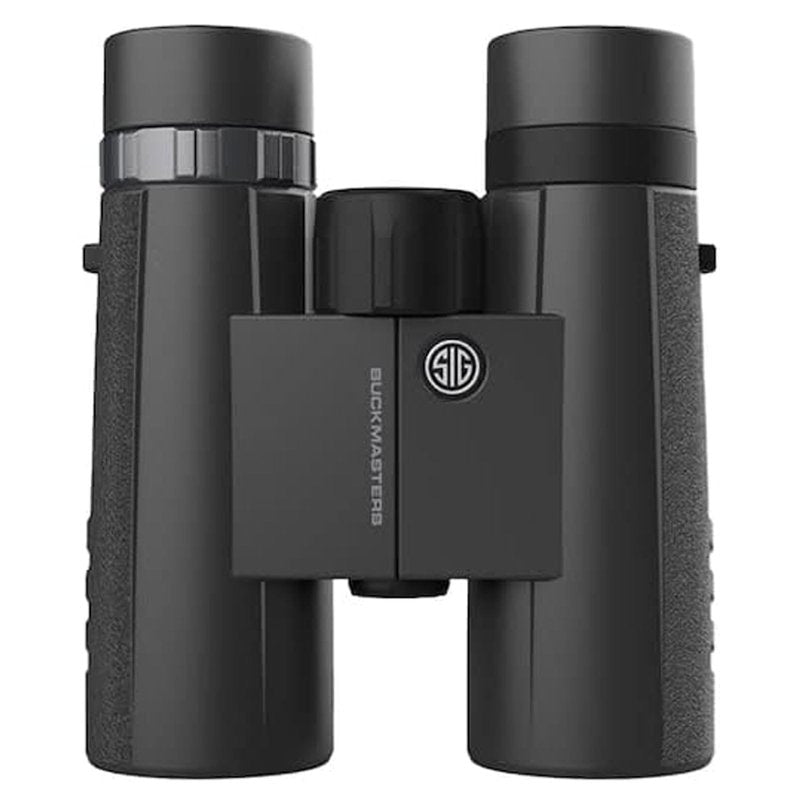SIG SAUER Hunting Waterproof Fogproof Fully Multi-Coated Lenses Tripod Adaptable Buckmasters Roof Prism 10x42mm Black Binoculars