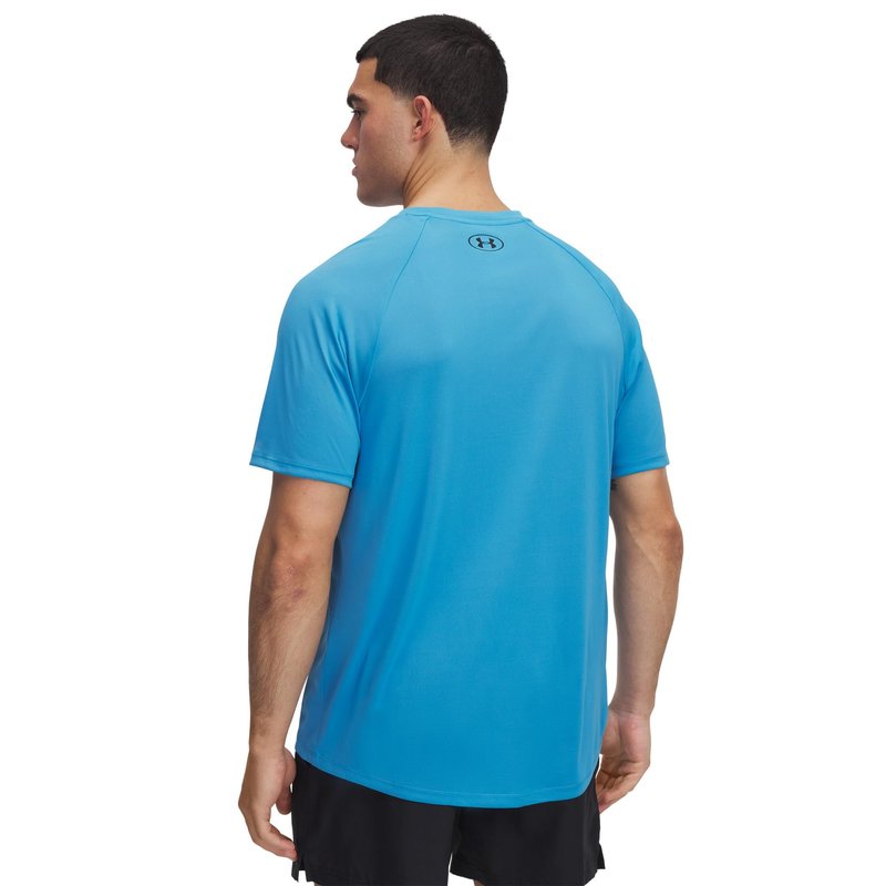 Under Armour Men's Tech 2.0 Short-Sleeve T-Shirt, (453) Ether Blue / / Black, 4X-Large Tall
