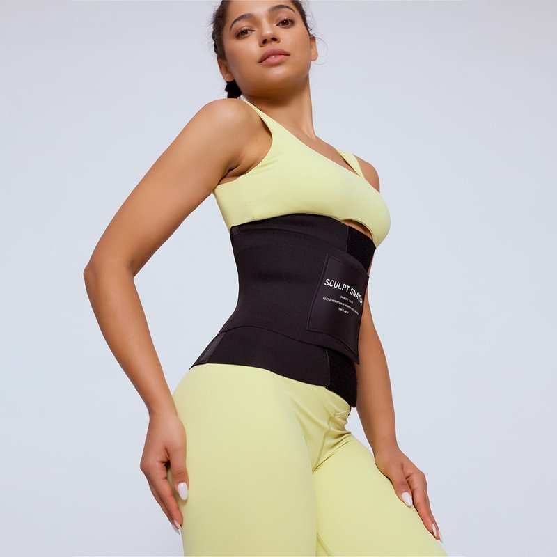 Sculpt Snatch Hourglass Waist Trainer for Women–Adjustable Sweat Band for Stomach, Tummy Control&Workout Waist Trimmer(BEIGE,4XL)