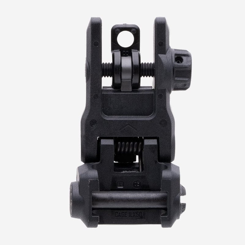 Magpul MBUS 3 Flip-Up Backup Iron Sights, Black, Back Sight