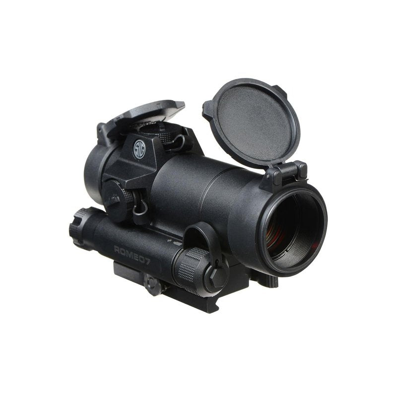 Sig Sauer ROMEO7 1x30mm Durable Aluminum Waterproof Fogproof Closed Full Size 2 MOA Red Dot Sight