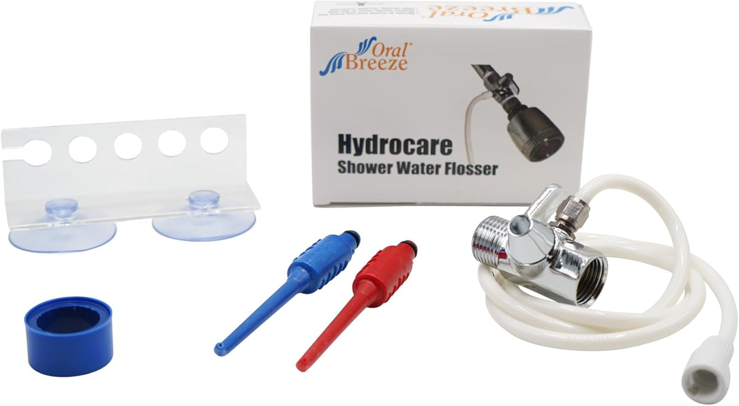 Oral Breeze | HydroCare | Water Flosser | Dental Flosser | Teeth Cleaner | Oral Irrigator | 3' Hose