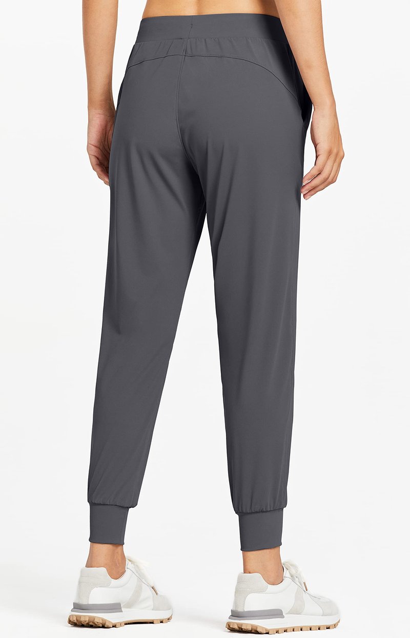 Libin Joggers for Women Petite/Regular/Tall Dance Sweatpants Athletic Workout Tapered Lounge Casual Teacher Pants for Running Yoga Cloths, Dark Grey 3XL