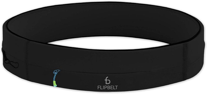 FlipBelt Zipper Running Belt - Comfortable Waist Pack for Fitness & Running | Adjustable Size