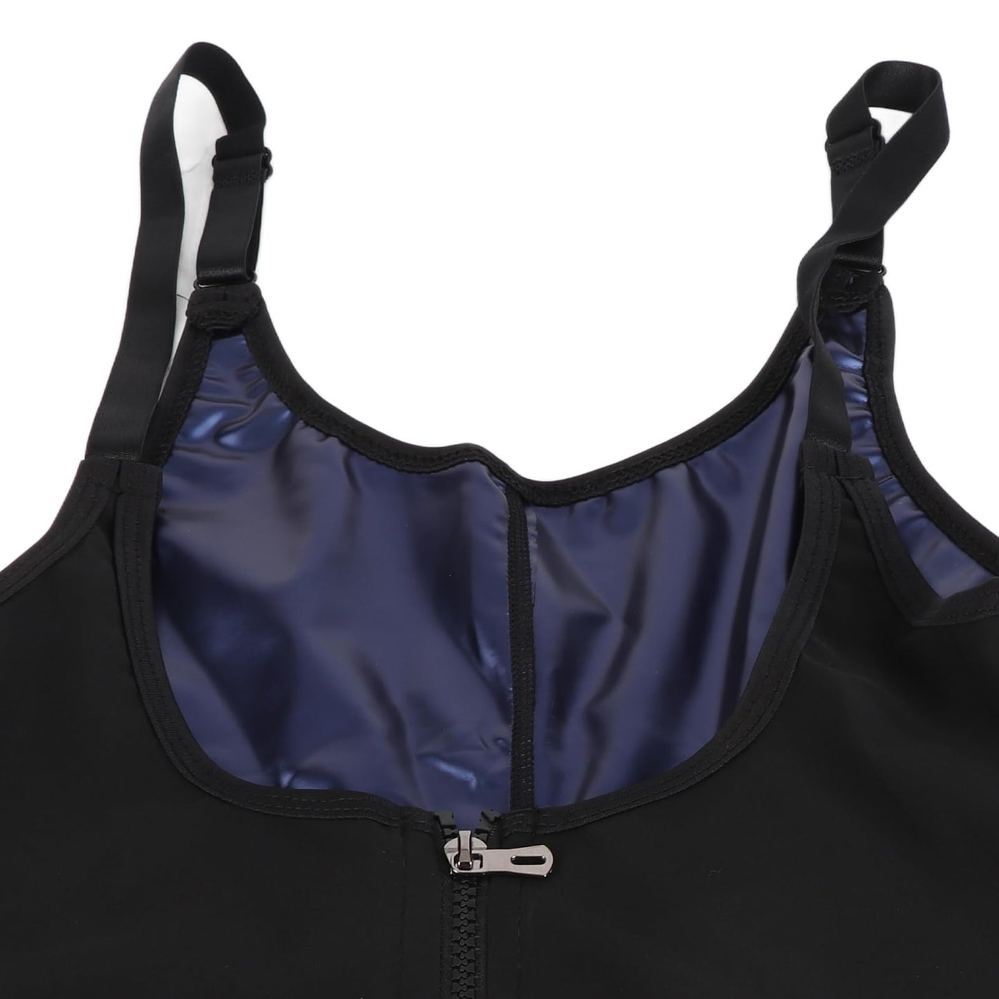 FILFEEL Women Waist Trainer Vest, Zipper Fitness Body Shaper Sweat Breathable Fat Burning Shapewear