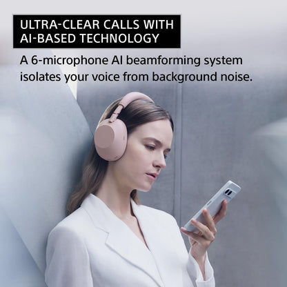 Sony WH-1000XM6 The Best Noise Canceling Wireless Headphones, HD NC Processor QN3, 12 Microphones, Adaptive NC Optimizer, Mastered by Engineers, Studio-Quality, 30-Hour Battery, Midnight Blue