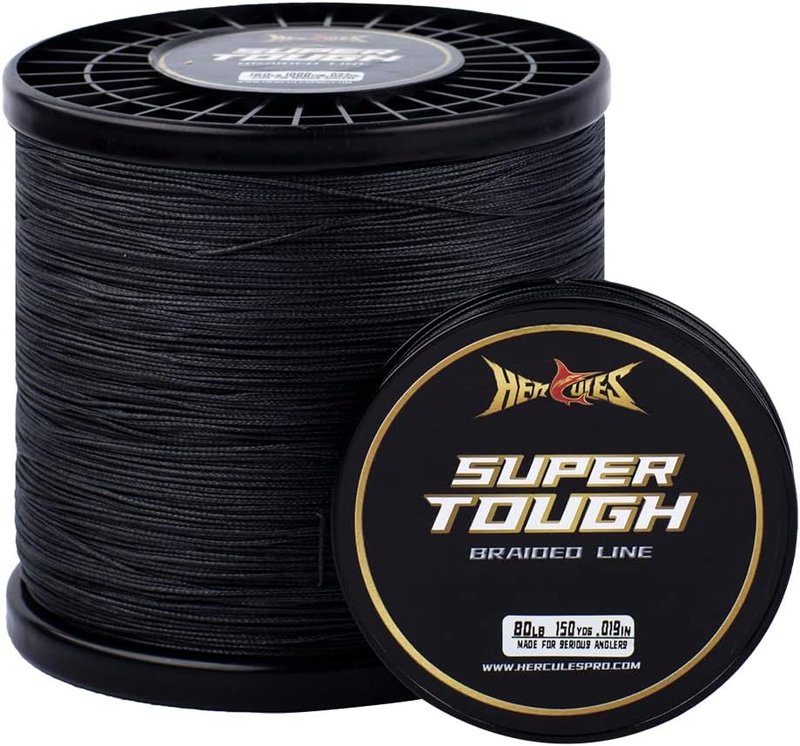 HERCULES Braided Fishing Line - Super Tough 4 & 8 Strands | 150-1000 Yards for Saltwater Fishing