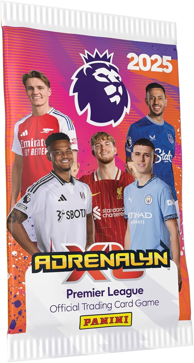 Panini 2024-25 Premier League Adrenalyn XL Trading Cards Box (50 Packs Each)