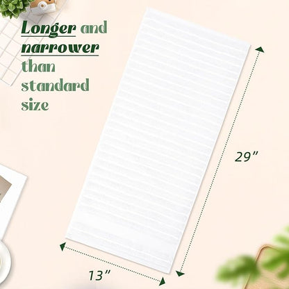 Jacquotha Luxurious 2-Pack Ribbed Striped Hand Towels – Hotel & Spa Premium