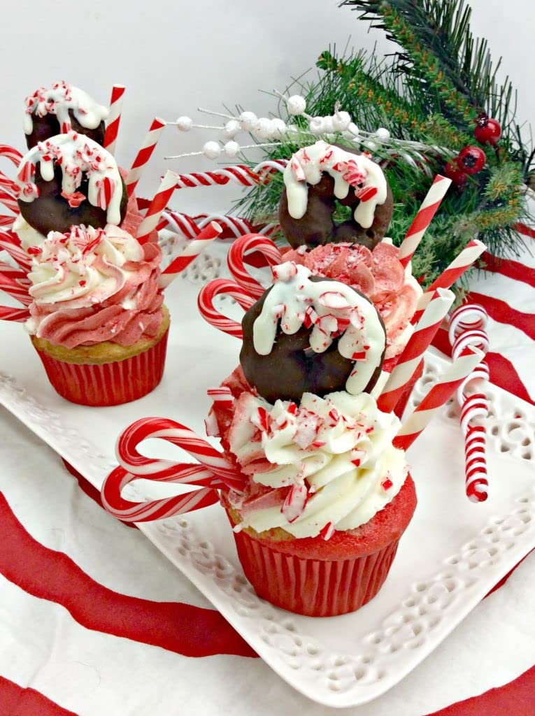 LA Signature Mini Candy Canes with Real Peppermint, Red & White, 500 Count (Pack of 1)