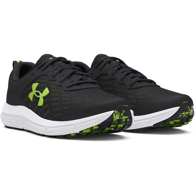 Under Armour Men's Charged Assert 10 Shoes, Anthracite/Anthracite/Morph Green, 13