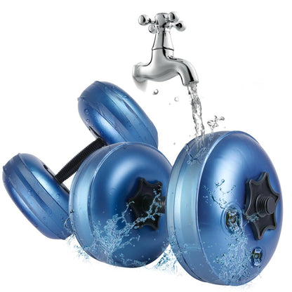 Water Filled Dumbbells Set - Water Filled Weights - Portable Travel Weights - Weights Adjustable Dumbbells - Portable Fitness Equipment - Strength Training - Fitness and Shaping