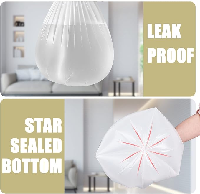 Small Trash Bags 4 Gallon