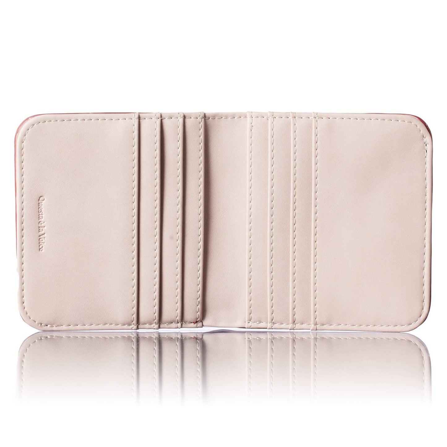 VOICE Align mini type Cute wallets weighing only 2.7 oz. Leather made by Life in Italy Cowhide ART.LE MURRINE Women's Elegant, easy-to-use and beautiful In gift box(Pink)