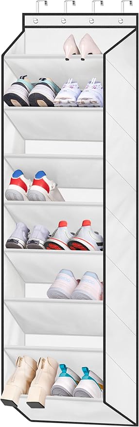SLEEPING LAMB Over The Door Shoe Organizer