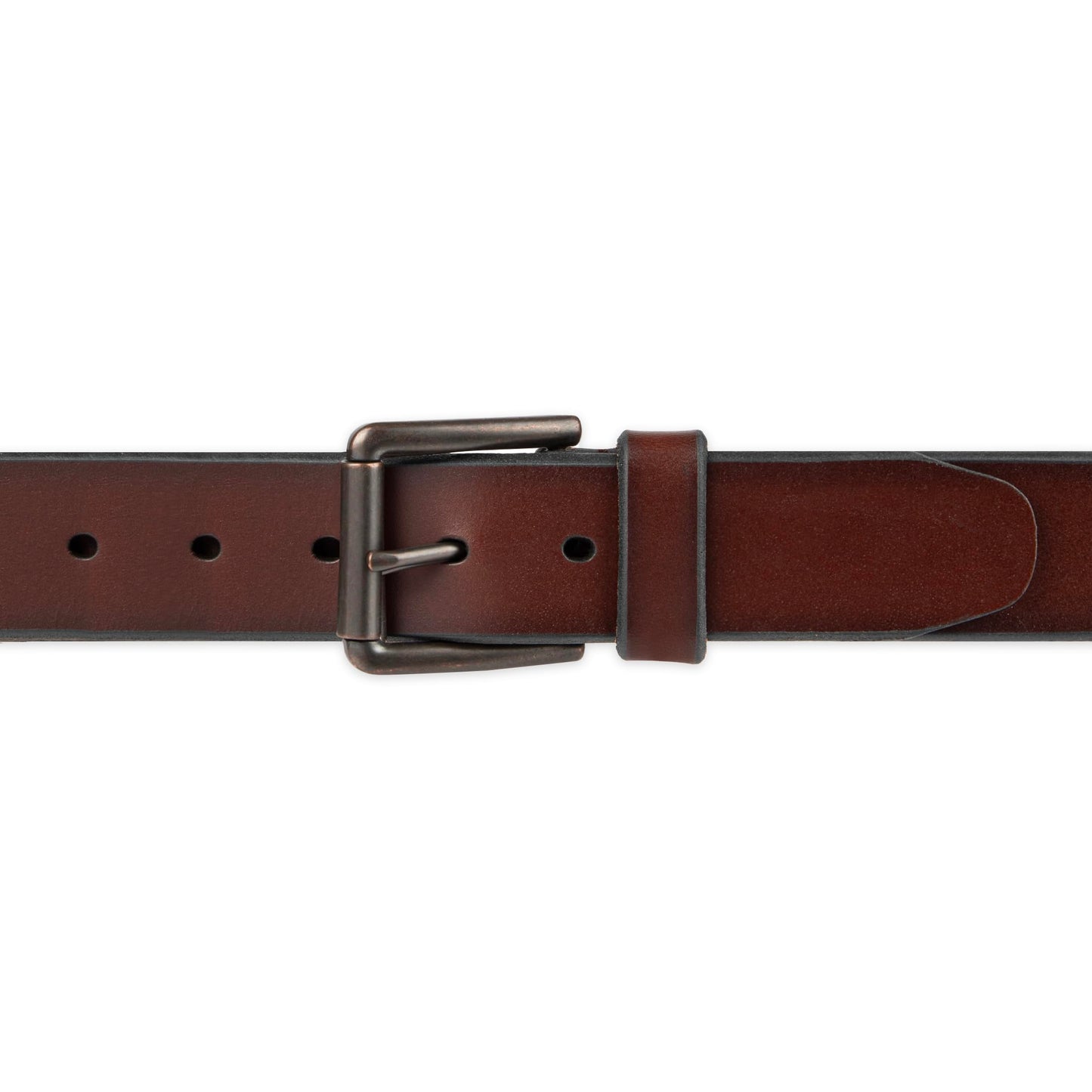 Dockers Men's Casual Leather Belt - 100% Soft Top Grain Genuine Leather Strap with Classic Prong Buckle,Brown,34