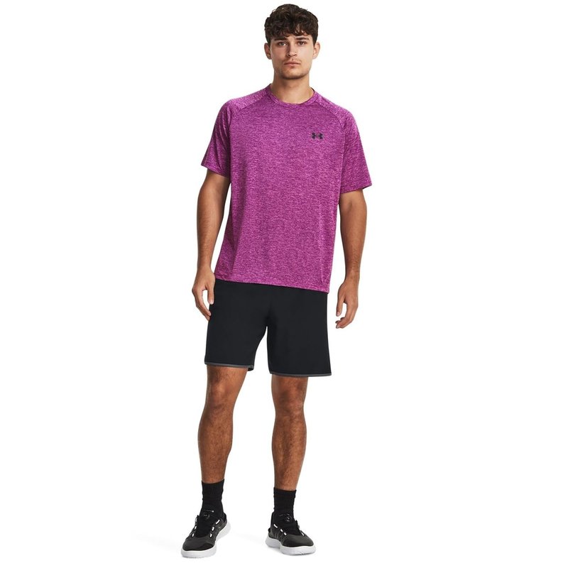 Under Armour Men's Tech 2.0 Short-Sleeve T-Shirt, (573) Mystic Magenta / / Black, X-Large