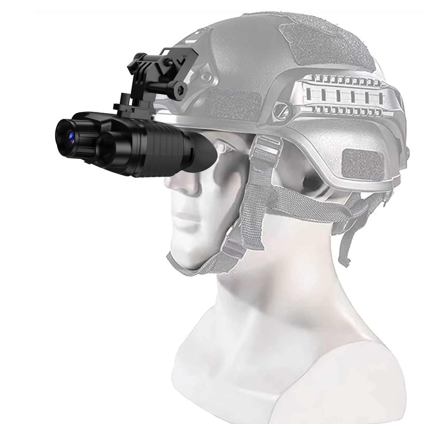 GOYOJO 4K Head-Mounted Night Vision Goggles, Night Vision Binoculars with 4500mAh Rechargeable Battery, 32GB Card Recording Photo & Video for Hunting & Camping