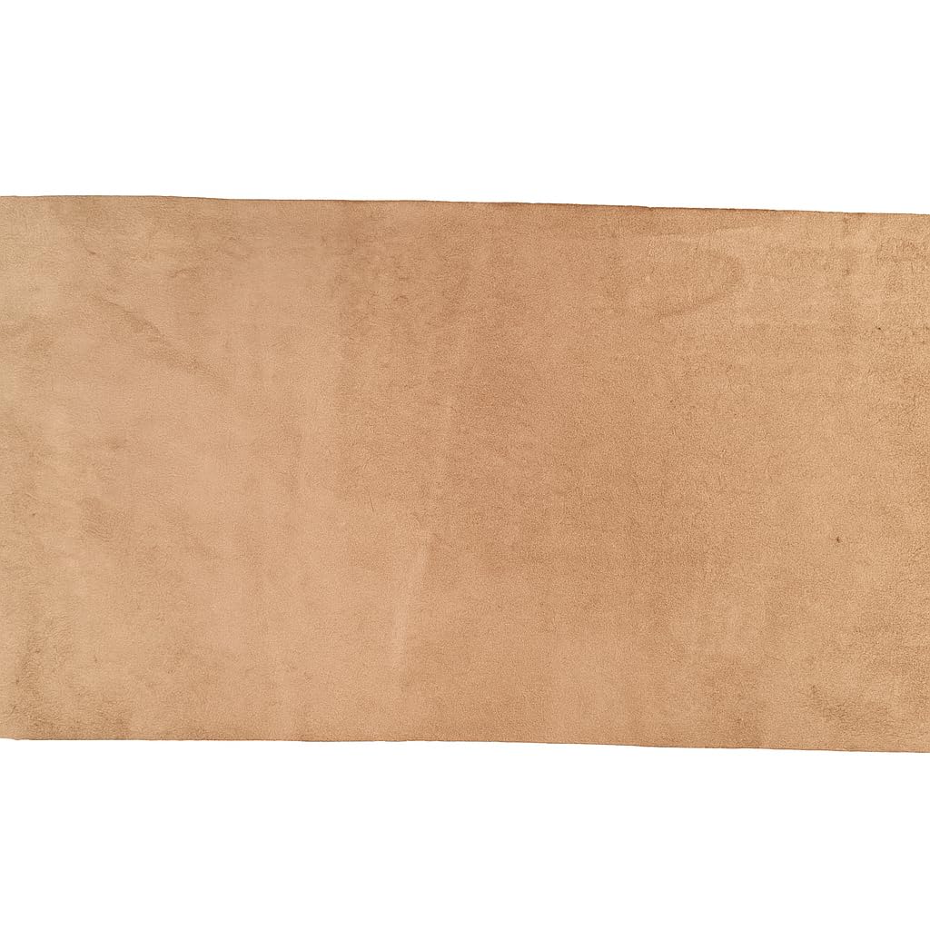 Genuine Leather Sheets for Leather Craft (2mm), Full Grain Cowhide for Tooling Craft Sewing 12"x18" (Chocolate)