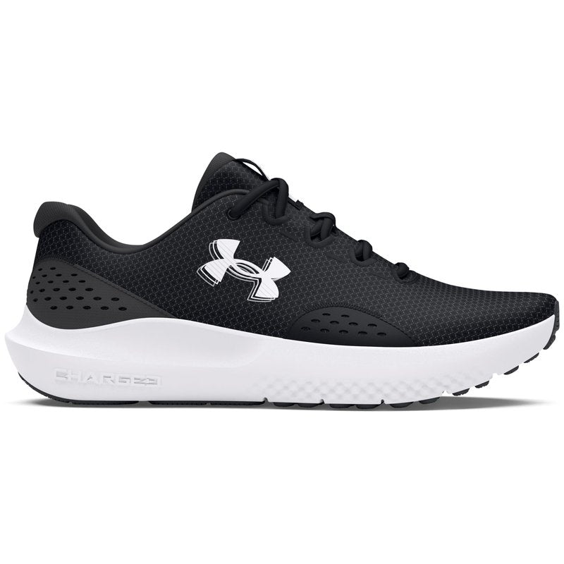 Under Armour Men's Charged Surge 4, (001) Black/Anthracite/White, 11.5, US