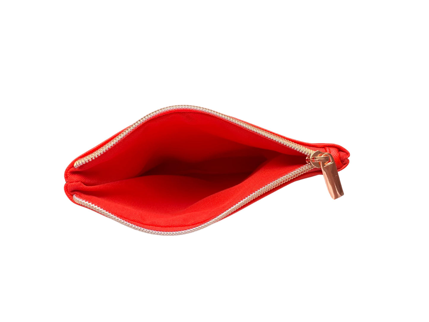 RITTZI Radiant Rouge Cosmetic Bag - Slim Makeup Organizer