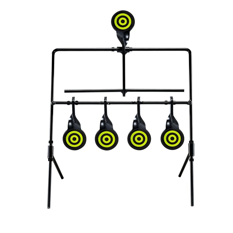KNINE OUTDOORS Resetting Shooting Target Airsoft Rimfire Pellet BB Gun Target, Rated for .22 .177 Caliber