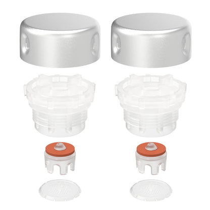 Xinafan 630-7500 Vacuum Breaker Repair Kit Compatible with Prier 500 400 Series Part Pressure Vacuum Breaker Outside Faucet Wall Hydrants Accessories, 2 Pack, Gray